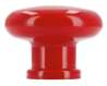 Afbeeldingen van Siro Meubelknop kunststof - L 40mm/H 31mm/B 40mm - rood 
