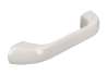 Afbeeldingen van Siro Meubelgreep kunststof - boorafstand 96mm/L 128mm/H 24mm/B 18mm - wit 