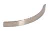 Afbeeldingen van Siro Meubelgreep metaal - boorafstand 128mm/L 146mm/H 30mm/B 15mm - RVS effect 