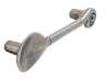 Afbeeldingen van Siro Meubelgreep metaal - boorafstand 96mm/L 125mm/H 25mm/B 30mm - tin 