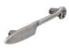Afbeeldingen van Siro Meubelgreep metaal - boorafstand 96mm/L 139mm/H 23mm/B 19mm - tin 