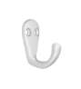 Afbeeldingen van Siro Kapstokhaak metaal - boorafstand 10mm/L 41mm/H 33mm/B 20mm - aluminium 