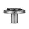 Afbeeldingen van Siro Meubelknop metaal - L 22mm/H 16mm/B 22mm - antiek zilver 