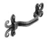 Afbeeldingen van Siro Meubelgreep metaal - boorafstand 96mm/L 152mm/H 26mm/B 56mm - antiek tin 