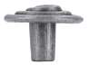 Afbeeldingen van Siro Meubelknop metaal - L 33mm/H 23mm/B 33mm - antiek tin 