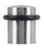Afbeeldingen van Siro Deurstop metaal - L 33mm/H 34mm/B 33mm - RVS effect/zwart 
