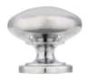 Afbeeldingen van Siro Meubelknop metaal - L 32mm/H 28mm/B 32mm - chroom glanzend 
