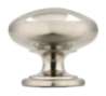 Afbeeldingen van Siro Meubelknop metaal - L 32mm/H 28mm/B 32mm - RVS effect 