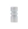 Afbeeldingen van Siro Meubelknop metaal - L 12mm/H 26mm/B 12mm - aluminium 