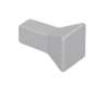 Afbeeldingen van Siro Meubelknop metaal - L 15mm/H 24mm/B 15mm - aluminium 
