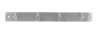 Afbeeldingen van Siro Haaklijst metaal - boorafstand 298mm/L 322mm/H 46mm/B 39mm RVS 