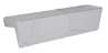 Afbeeldingen van Siro Meubelgreep metaal - boorafstand 128mm/L 157mm/H 21mm/B 29mm aluminium 