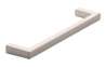 Afbeeldingen van Siro Meubelgreep metaal - boorafstand 128mm/L 136mm/H 28mm/B 8mm RVS effect 