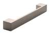Afbeeldingen van Siro Meubelgreep metaal - boorafstand 160/192mm/L 205mm/H 25mm/B 25mm RVS effect 
