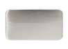 Afbeeldingen van Siro Meubelknop metaal - L 58mm/H 22mm/B 33mm RVS effect 