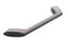 Afbeeldingen van Siro Meubelgreep metaal - boorafstand 160mm/L 192mm/H 33mm/B 12mm zwart chroom glanzend 