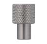Afbeeldingen van Siro Meubelknop metaal - L 16mm/H 25mm/B 16mm mat RVS effect 