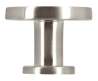 Afbeeldingen van Siro Meubelknop metaal - L 30mm/H 23mm/B 30mm RVS effect 