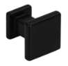 Afbeeldingen van Siro Meubelknop metaal - L 20mm/H 21mm/B 20mm mat zwart 
