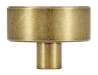 Afbeeldingen van Siro Meubelknop metaal - L 33mm/H 25mm/B 33mm vintage goud 