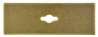 Afbeeldingen van Siro Onderplaat metaal - L 72mm/H 2mm/B 25mm vintage goud 