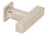 Afbeeldingen van Siro Meubelknop metaal - L 46mm/H 34mm/B 18mm RVS effect 