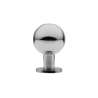 Afbeeldingen van Siro Meubelknop metaal - L 18mm/H 27mm/B 18mm chroom glanzend 