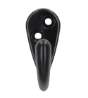 Afbeeldingen van Siro Kapstokhaak metaal - boorafstand 10mm/L 43mm/H 38mm/B 19mm mat zwart 