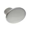 Afbeeldingen van Siro Meubelknop metaal - L 38mm/H 26mm/B 27mm RVS effect 