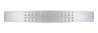 Afbeeldingen van Siro Meubelgreep metaal - boorafstand 96mm/L 125mm/H 28mm/B 17mm chroom mat 
