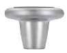 Afbeeldingen van Siro Meubelknop metaal - L 34mm/H 24mm/B 34mm chroom mat/zwart 