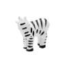 Afbeeldingen van Siro Meubelknop zebra kunststof - L 47mm/H 29mm/B 42mm 