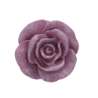 Afbeeldingen van Siro Meubelknop bloem kunststof - L 48mm/H 30mm/B 48mm roze 