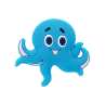 Afbeeldingen van Siro Meubelknop octopus kunststof - L 52mm/H 25mm/B 49mm blauw 