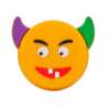 Afbeeldingen van Siro Meubelknop emoji smiley kunststof - L 56mm/H 25mm/B 55mm 