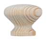 Afbeeldingen van Siro Meubelknop hout - L 35mm/H 26mm/B 35mm grenen 