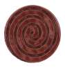 Afbeeldingen van Siro Meubelknop hout - L 30mm/H 14mm/B 30mm beuken donker rood gelakt 