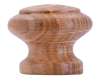 Afbeeldingen van Siro Meubelknop hout - L 35mm/H 29mm/B 35mm eiken gelakt 