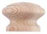 Afbeeldingen van Siro Meubelknop hout - L 44mm/H 29mm/B 44mm grenen 
