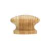 Afbeeldingen van Siro Meubelknop hout - L 44mm/H 28mm/B 44mm grenen gelakt 