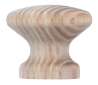 Afbeeldingen van Siro Meubelknop hout - L 30mm/H 26mm/B 30mm essen 