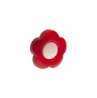 Afbeeldingen van Siro Meubelknop kunststof - L 33mm/H 21mm/B 33mm rood/roze 
