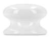 Afbeeldingen van Siro Meubelknop keramisch - L 39mm/H 27mm/B 39mm wit 