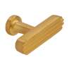 Afbeeldingen van Siro meubelknop metaal - 48x15x29mm - mat goud