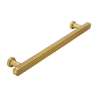 Afbeeldingen van Siro meubelgreep metaal - boorafstand 160mm L198mm/H29mm/B15mm - antiek goud