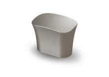 Afbeeldingen van Hettich Knop Itri, boorafstand 16, L 38 mm, B 25 mm, H 30 mm, roestvrij staal finish geborsteld