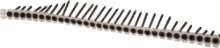 Afbeeldingen van Kelfort gipsplaatschroef - 3.9x45mm - zwart gefosfateerd grof draad op band 1000 stuks 