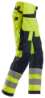 Afbeeldingen van Snickers FlexiWork werkbroek, klasse 2 6932-6695, Maat 256, high-visibillity geel/donker blauw