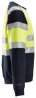Afbeeldingen van Snickers ProtecWork sweatshirt, klasse 1, 2869-9566, Maat XL, donker blauw/high-visibillity geel