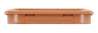 Afbeeldingen van Siro Schelpgreep kunststof - L 112mm/H 22mm/B 46mm - beuken 